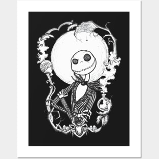 Happy Halloween, Jack Skellington! Posters and Art